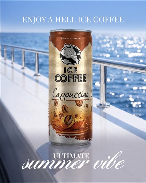 Cool sea breezes call for premium refreshment. Elevate your summer moments with the rich, smooth taste of HELL Ice Coffee. ⛵☕