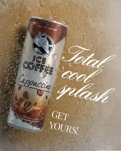 Pair that sunny summer feeling with a rich, creamy HELL Ice Coffee for a perfect daily reset. 🧊