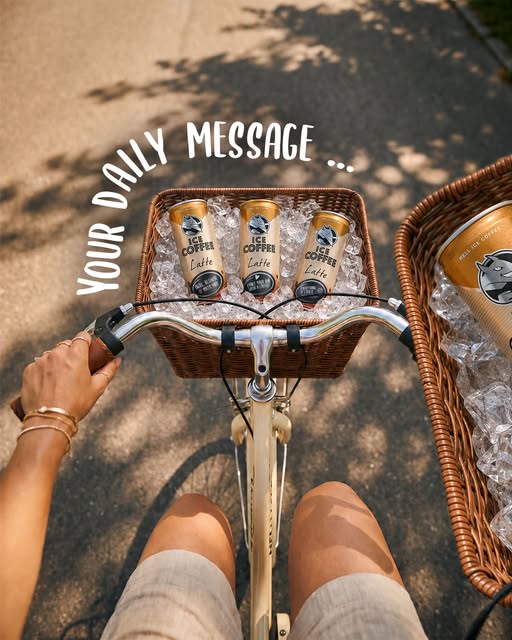 Surprise delivery incoming! Treat yourself and your friends to a HELL Ice Coﬀee Message Edition.