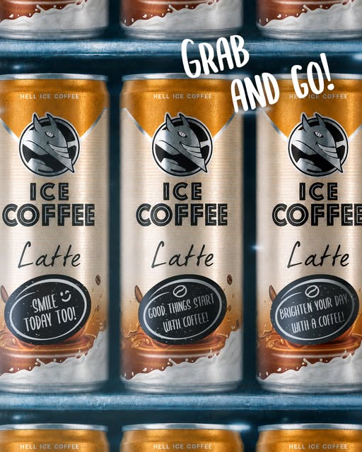 Pick up a HELL Ice Coﬀee Message Edition and surprise a friend! ☕️