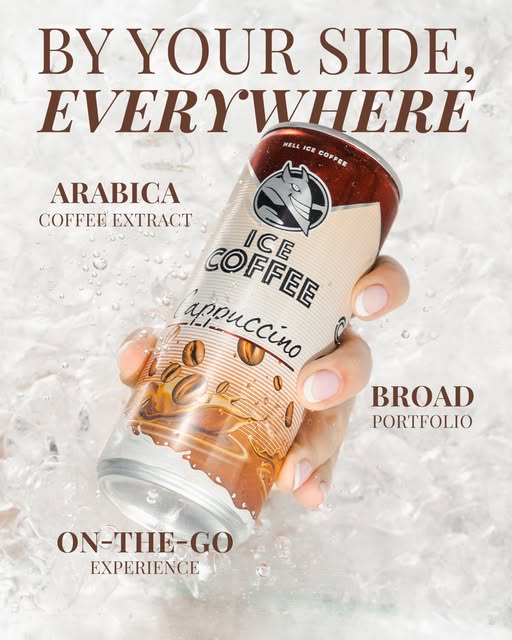 Grab a HELL Ice Coffee that stays by your side everywhere, and take on your next challenge! ☕️