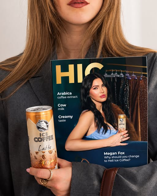 This cover is a reminder: Drink a HELL Ice Coffee today! 💫
