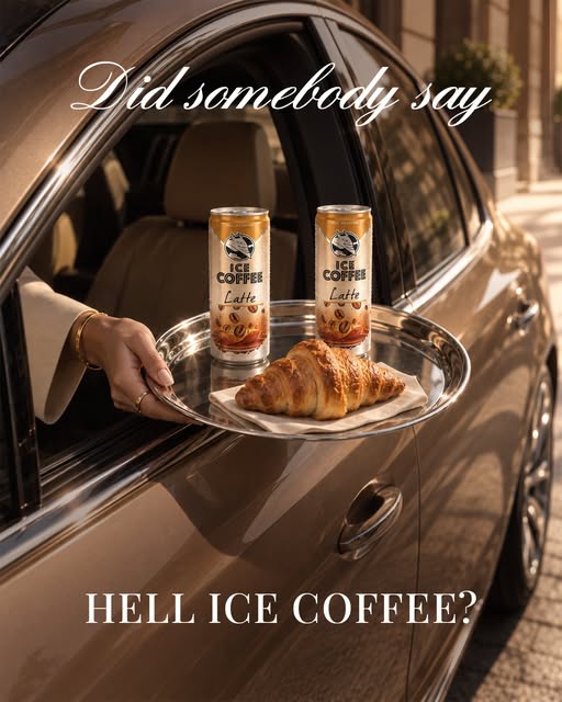 No matter the traffic or how long the drive is, an ice-cold HELL Ice Coffee and a delicious pastry are the ultimate road trip companions. 💌
