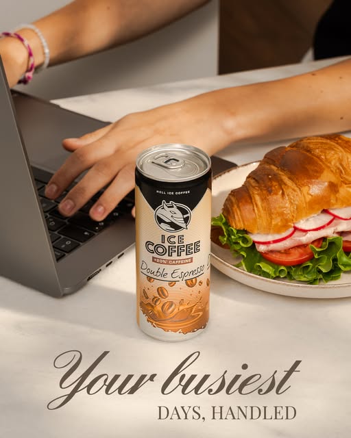Packed schedule, endless tasks? No problem. When your day gets hectic, HELL Ice Coffee gives you the perfect blend of premium taste. 🤎