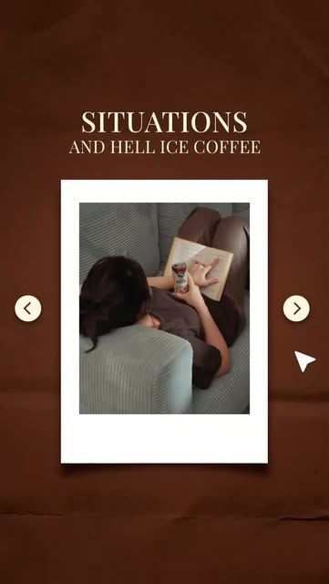 The situations and the HELL Ice Coffee. ☕️🎨 Which situation do you recognize yourself in?